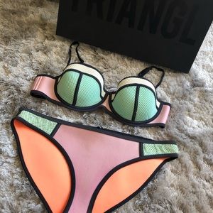 Authentic Triangl neoprene bikini